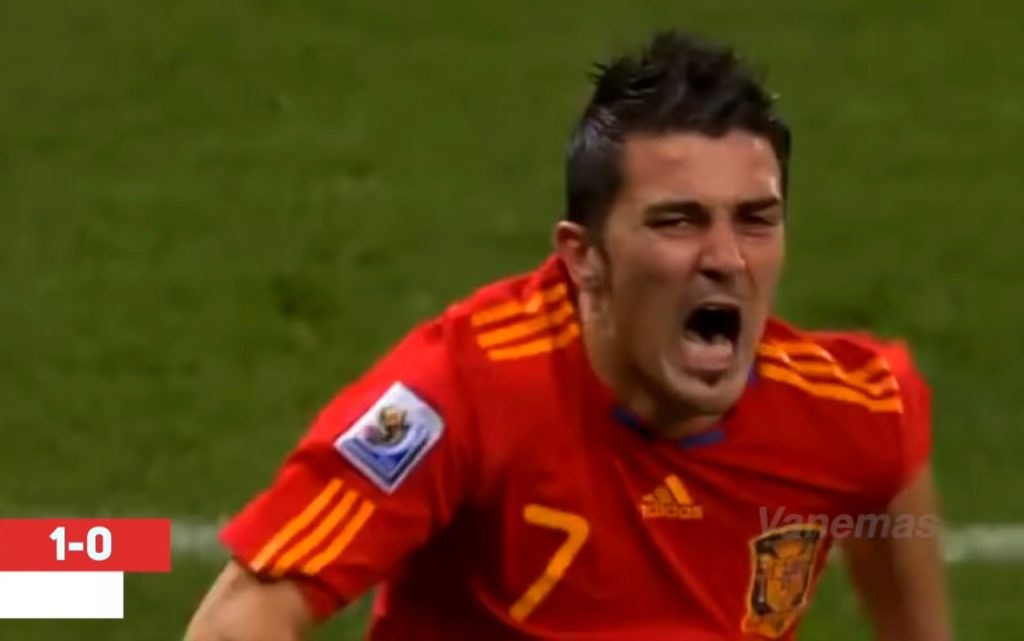 Il rapinatore d’area che portò la Spagna in semifinale di un Mondiale in quattro giorni: la storia di David Villa