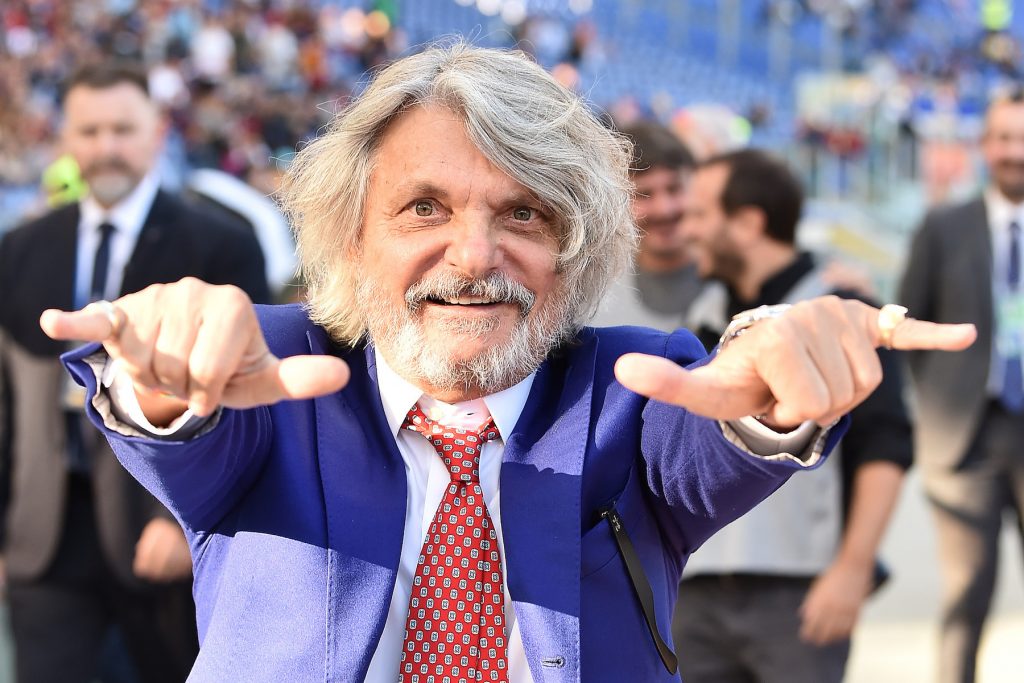 Sampdoria, l’allenatore e le superstizioni di Ferrero