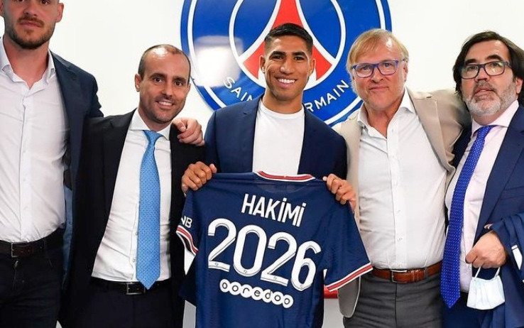 Hakimi e il PSG: i retroscena e le cifre del suo passaggio dall’Inter in Francia