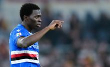 Ebenezer Akinsanmiro, giocatore dell'Inter in prestito alla Sampdoria (Imago)