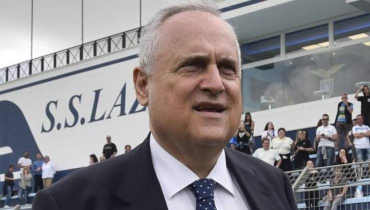 Claudio Lotito, presidente Lazio (imago)